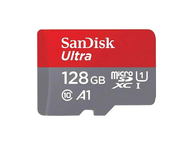 SanDisk Ultra 128GB MicroSDXC UHS-I A1 Class 10 U1 Memory Card SDSQUA4-128G-GN6MN