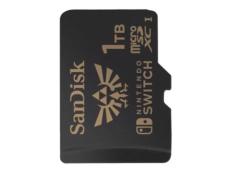 SanDisk Nintendo®-Licensed Memory Cards For Nintendo Switch™, microSDXC, SQXAO, 1TB, U3, C10, UHS-1