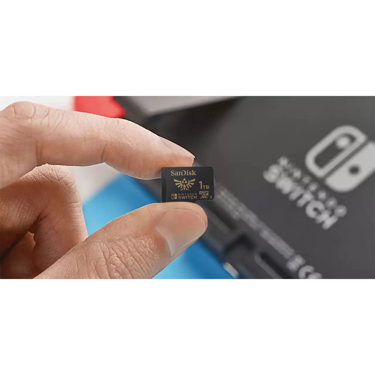 SanDisk Nintendo®-Licensed Memory Cards For Nintendo Switch™, microSDXC, SQXAO, 1TB, U3, C10, UHS-1
