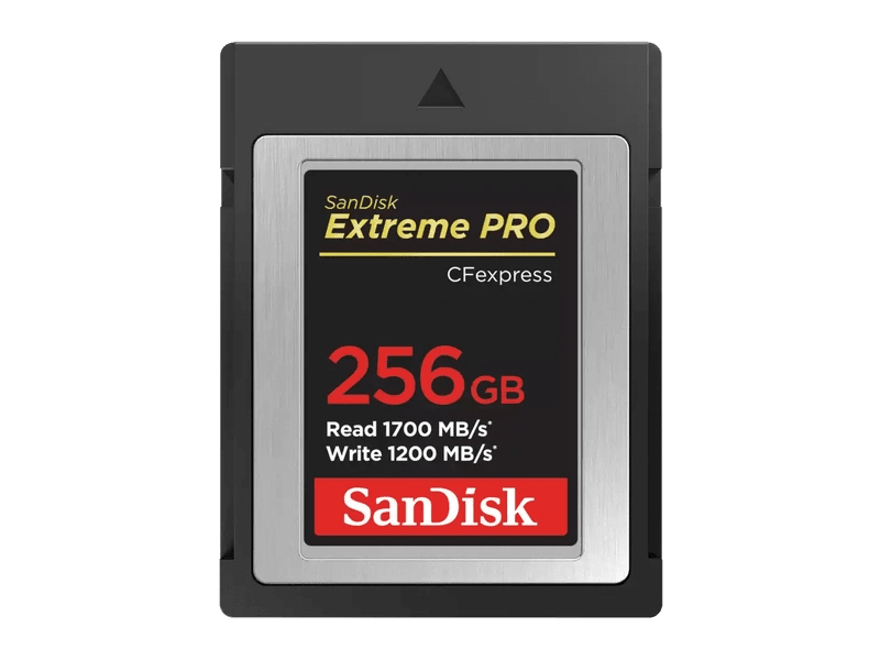 SanDisk 256GB Extreme Pro® CFexpress® Card Type B SDCFE 1700MB/s R, 1400MB/s W