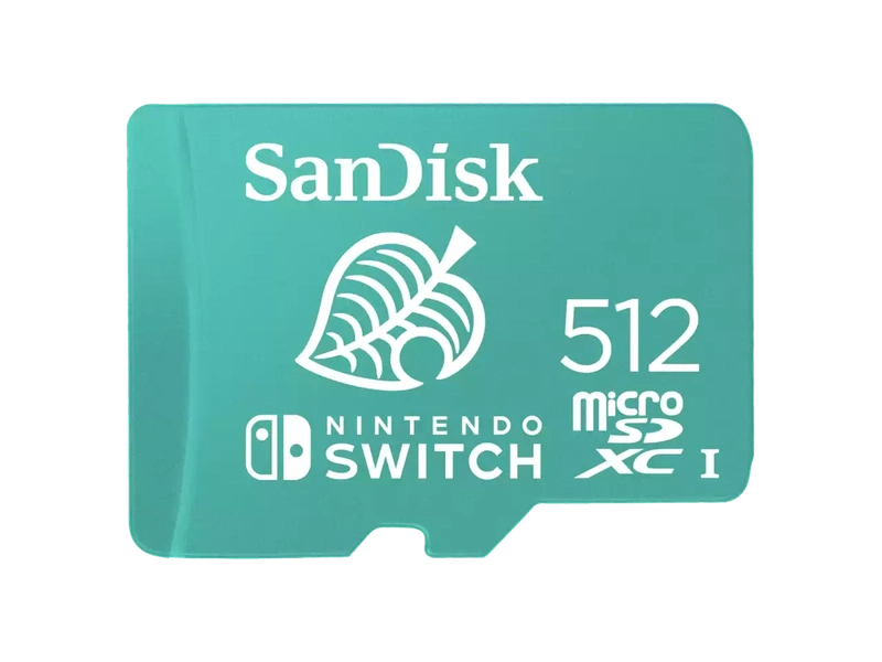 SanDisk 512GB Nintendo-Licensed MicroSDXC UHS-I Memory Card