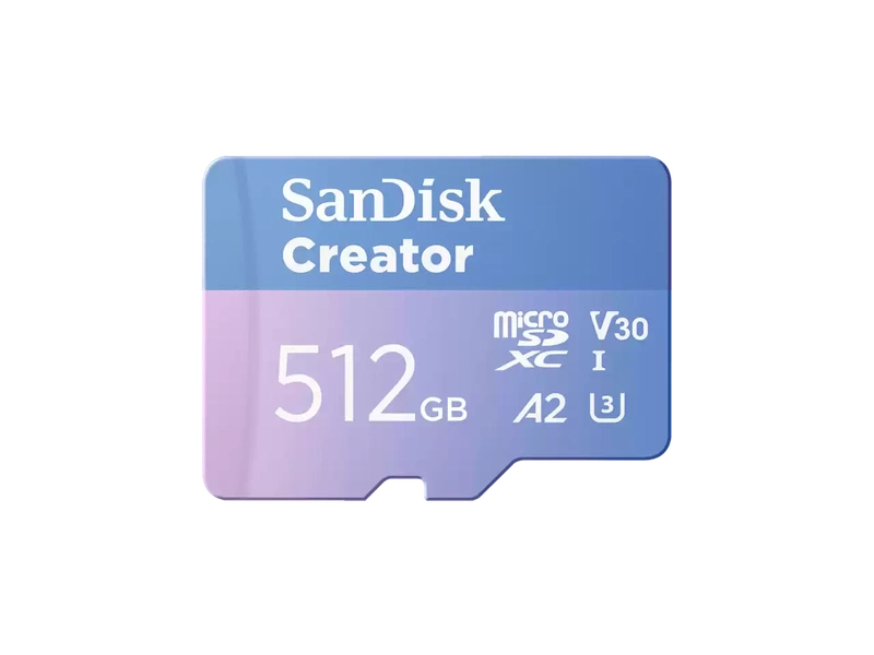 SanDisk 512GB Creator microSDXC Memory Card