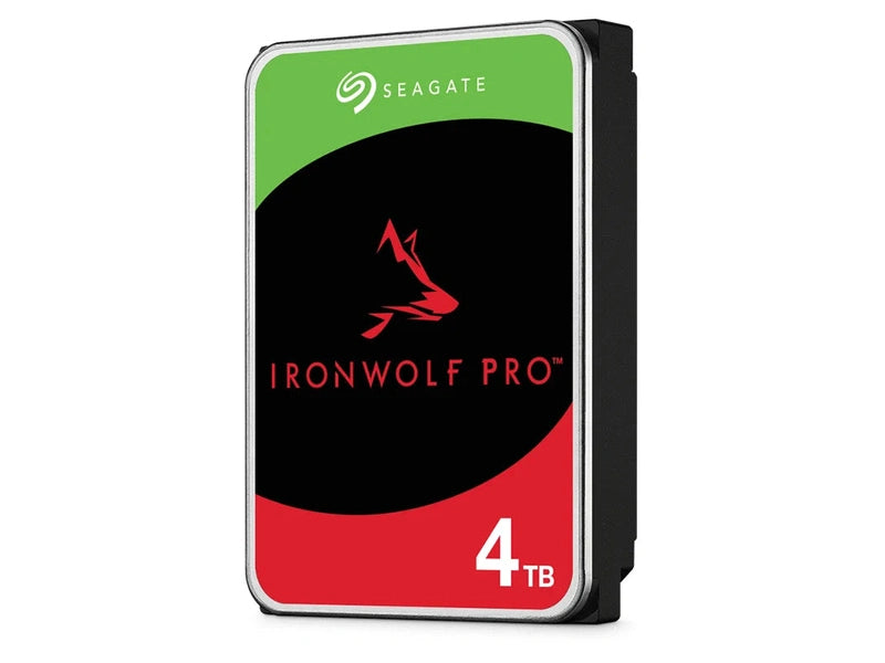Seagate IronWolf Pro 4TB 3.5" SATA 7200RPM 256MB NAS HDD - ST4000NT001