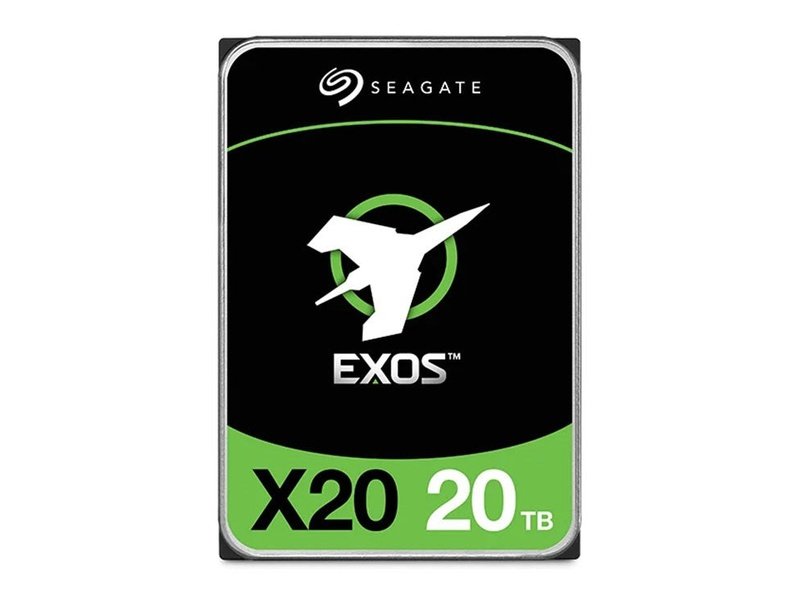 Seagate Exos X20 20TB 3.5" SAS 512E/4Kn 7200RPM Enterprise Hard Drive