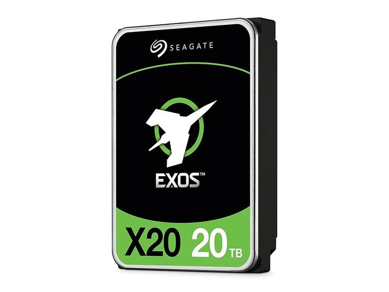 Seagate Exos X20 20TB 3.5" SATA 512E/4Kn 7200RPM Enterprise Hard Drive