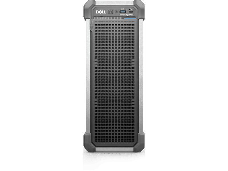 Dell PowerEdge T160 Tower Server, Intel Pentium® G7400T 3.1G 2C / 16GB / 2TB HDD SATA 3.5"/ 300W Server