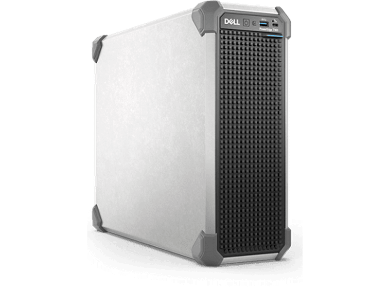 Dell PowerEdge T160 Tower Server, Intel Pentium® G7400T 3.1G 2C / 16GB / 2TB HDD SATA 3.5"/ 300W Server