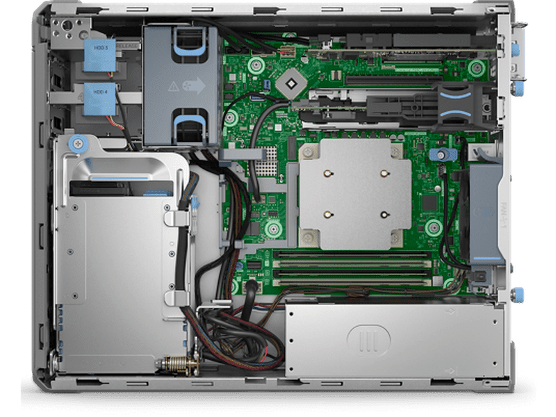 Dell PowerEdge T160 Tower Server, Intel Pentium® G7400T 3.1G 2C / 16GB / 2TB HDD SATA 3.5"/ 300W Server