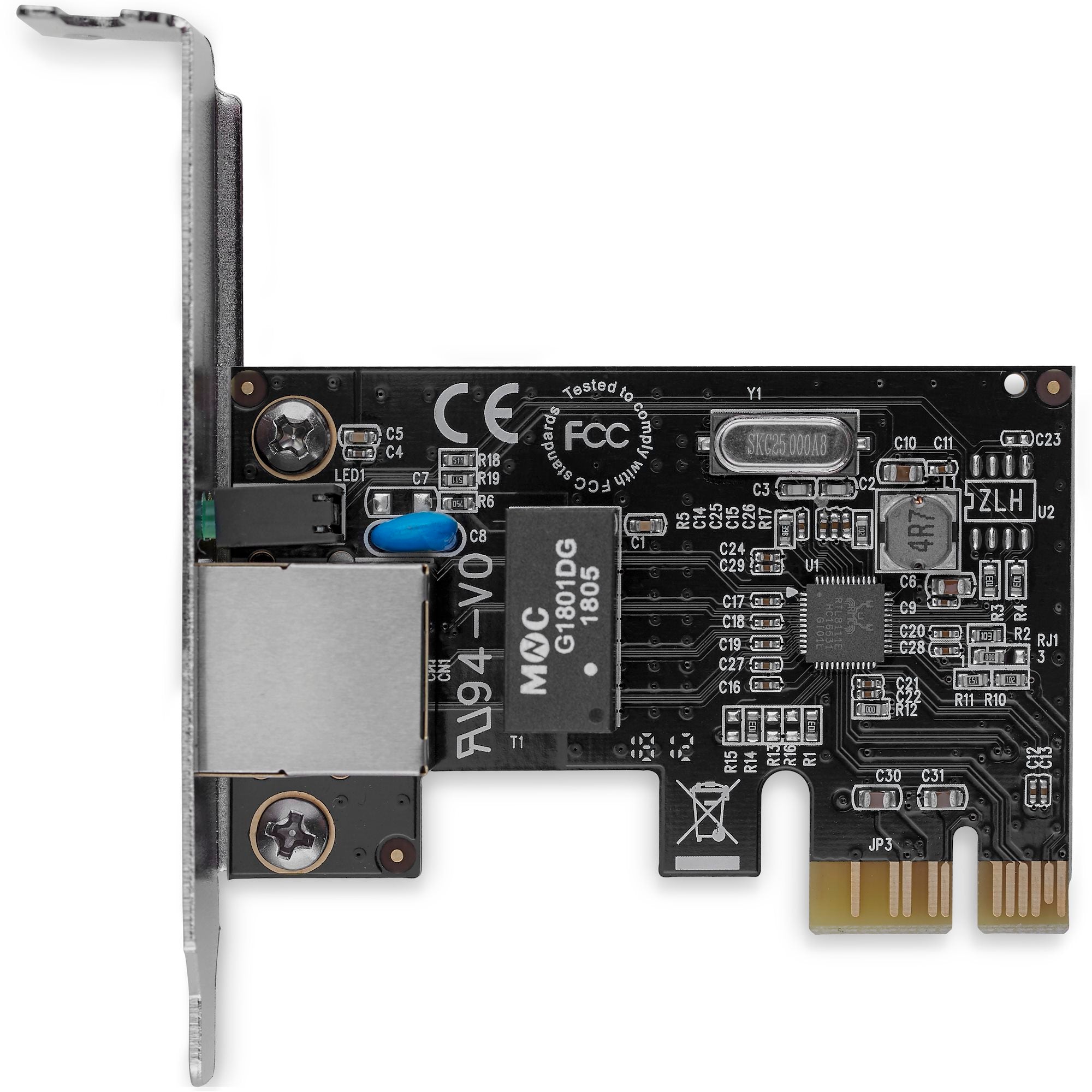 StarTech 1 Port GbE PCIE Network Card, Low Profile, 2Yr
