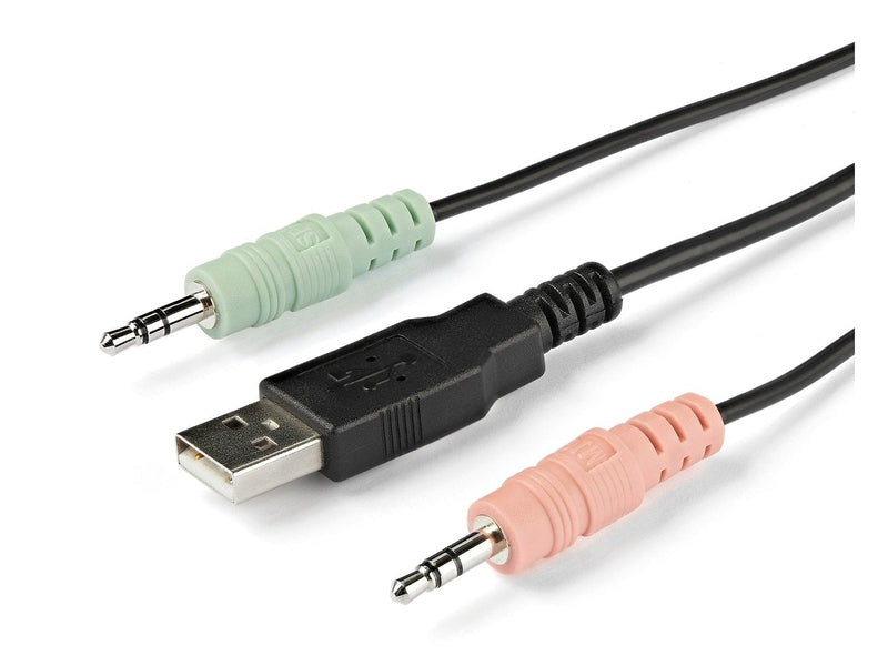 StarTech 2 Port Single HDMI 4K 60Hz Cable KVM Switch W/ Audio