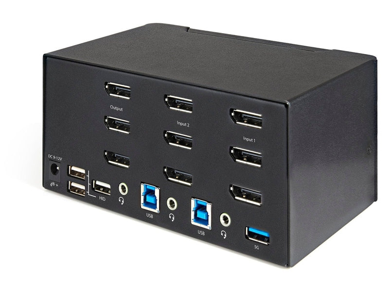 StarTech Triple Monitor Displayport KVM Switch, USB 2 , 4K, 2Yr