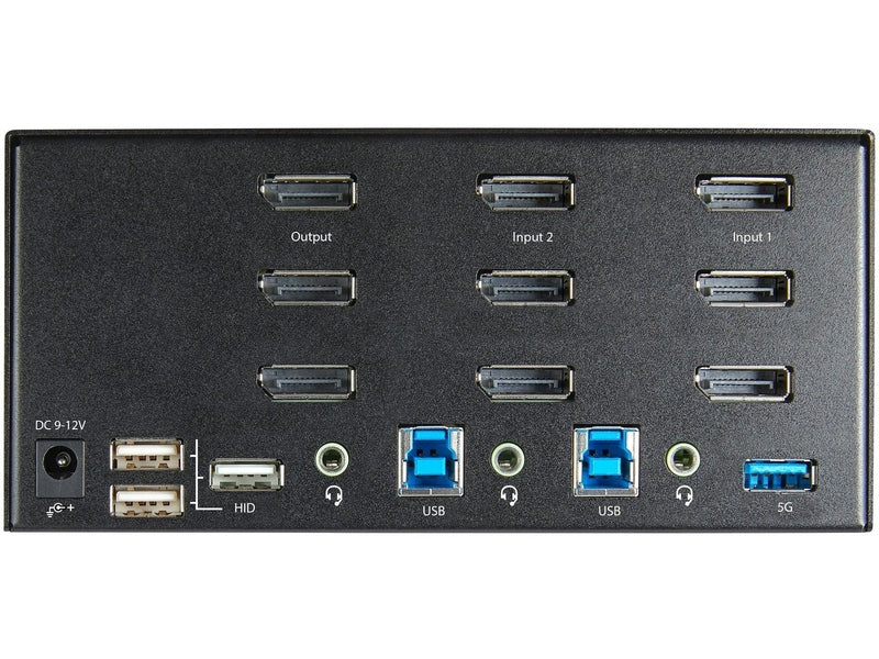 StarTech Triple Monitor Displayport KVM Switch, USB 2 , 4K, 2Yr