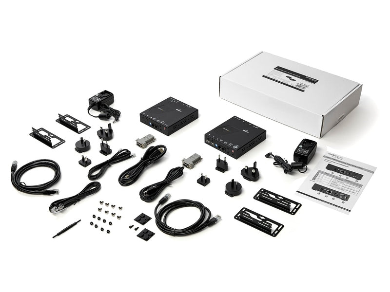 StarTech HDMI KVM Extender Over IP Network - 4K HDMI Over LAN/Ethernet 2Yr