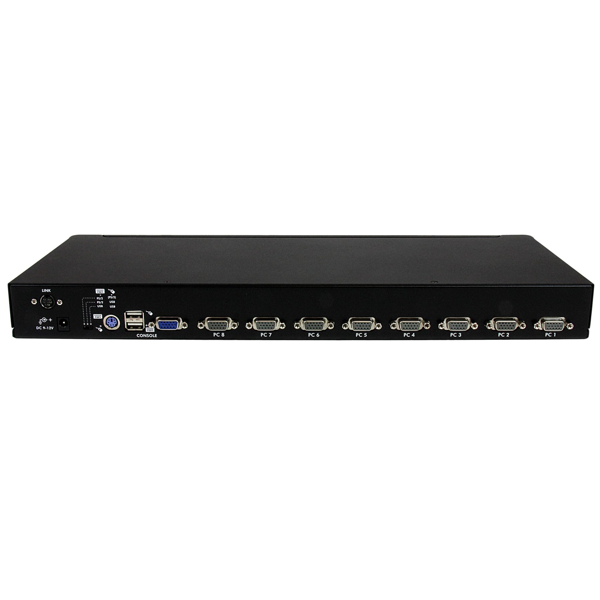 StarTech 8Port 1U VGA KVM Switch, USB, Ps2, Rackmount, 3Yr