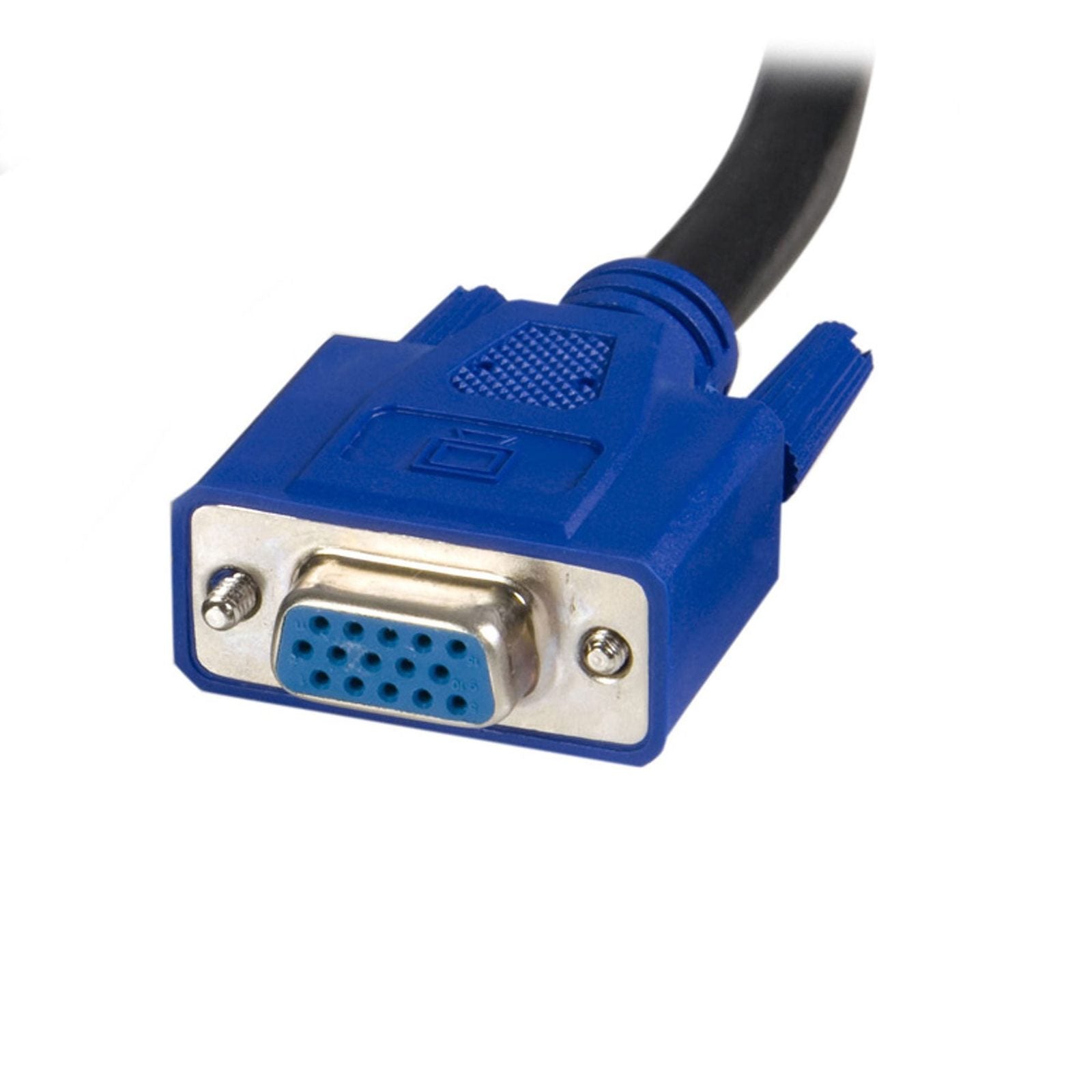 StarTech 1.8M 2-In-1 USB KVM Cable - USB VGA KVM Cable, LTW