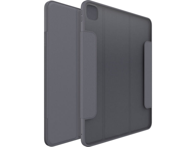 OtterBox Symmetry Folio Apple iPad Pro M4 13' 7th Gen Case Thunderstorm Clear/Dark Grey