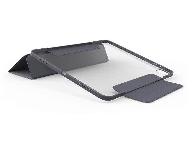 OtterBox Symmetry Folio Apple iPad Pro M4 13' 7th Gen Case Thunderstorm Clear/Dark Grey