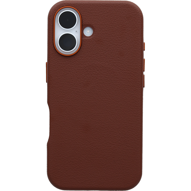 OtterBox Symmetry MagSafe Cactus Leather Apple iPhone 16 6.1' Case Brown