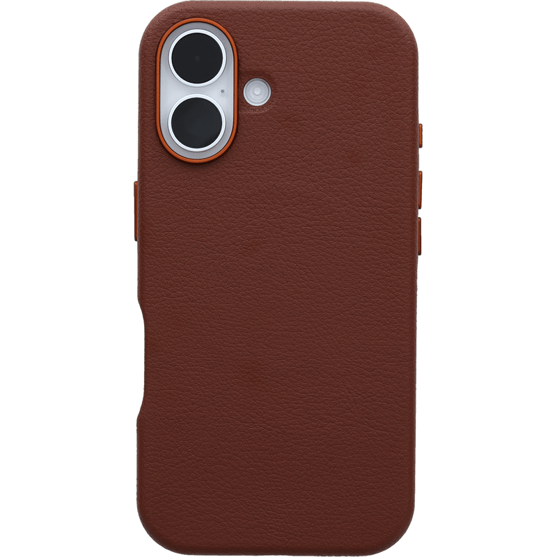 OtterBox Symmetry MagSafe Cactus Leather Apple iPhone 16 6.1' Case Brown