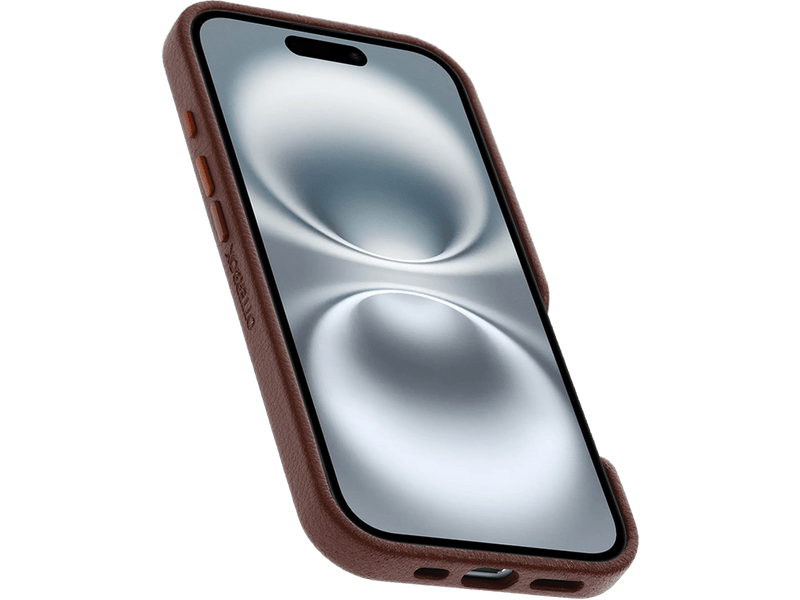 OtterBox Symmetry MagSafe Cactus Leather Apple iPhone 16 6.1' Case Brown