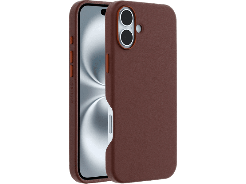 OtterBox Symmetry MagSafe Cactus Leather Apple iPhone 16 Plus 6.7' Case Brown