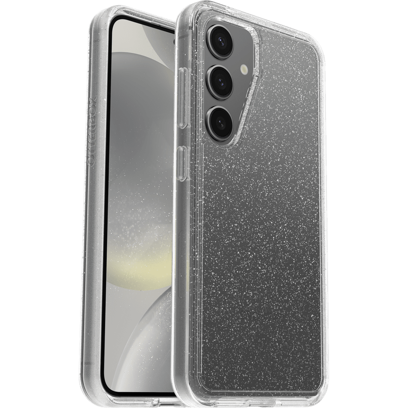OtterBox Symmetry Clear Samsung Galaxy S24 5G 6.2' Case Stardust Clear Glitter