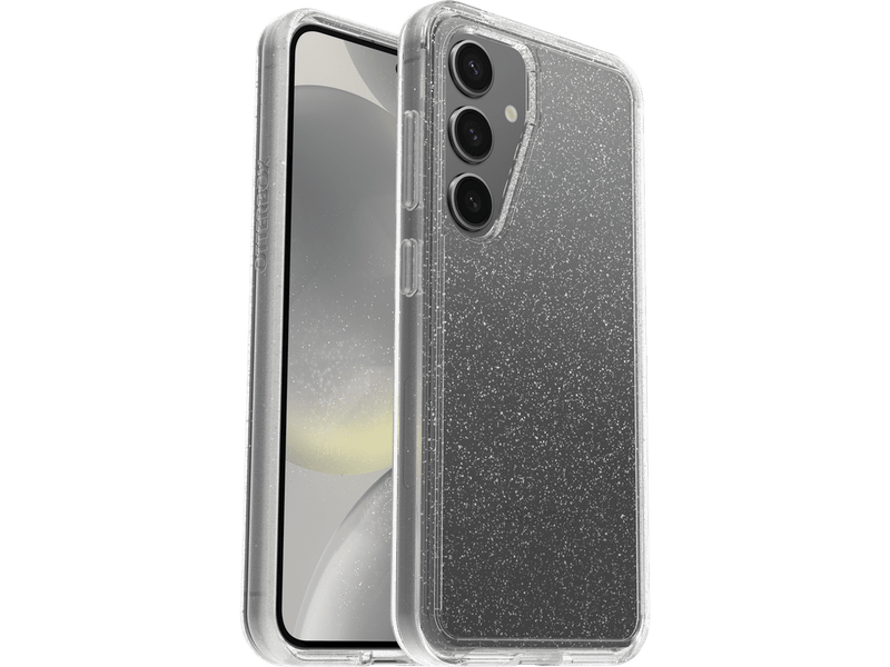 OtterBox Symmetry Clear Samsung Galaxy S24 5G 6.2' Case Stardust Clear Glitter