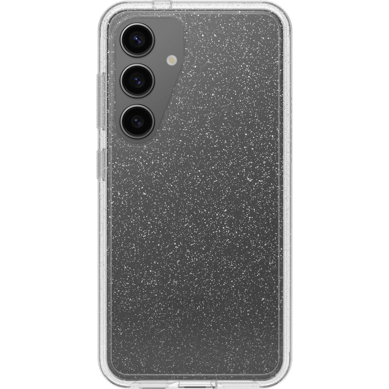 OtterBox Symmetry Clear Samsung Galaxy S24 5G 6.2' Case Stardust Clear Glitter