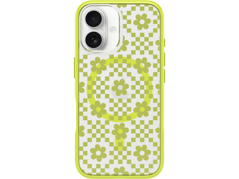 Otterbox Symmetry Clear Magsafe Apple iPhone 16 Case Daisy Dance