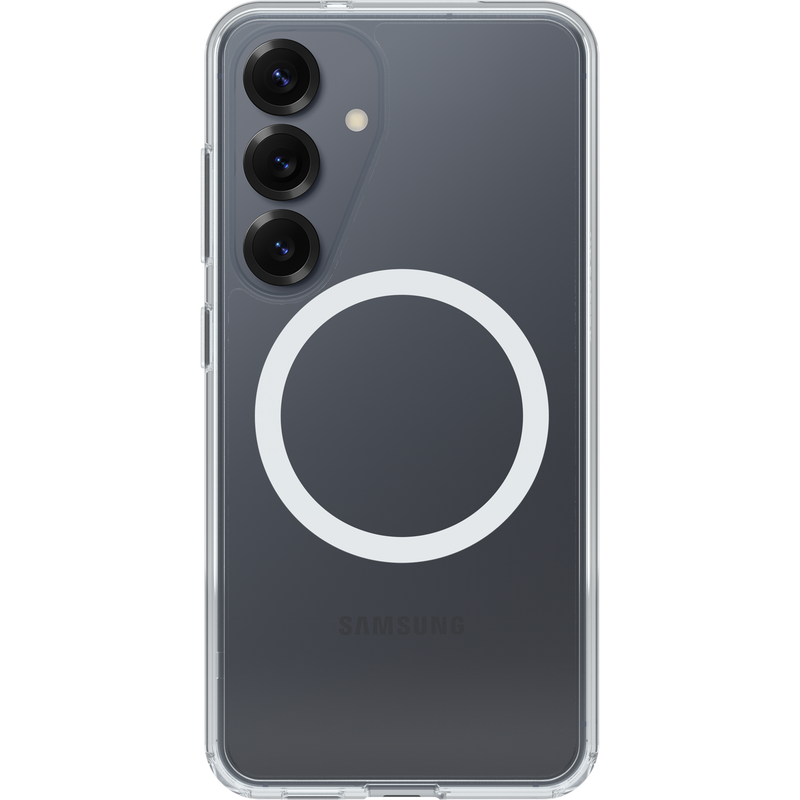 OtterBox Symmetry Clear Magnets Samsung Galaxy S25 5G 6.2' Case Clear