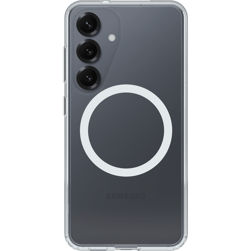 OtterBox Symmetry Clear Magnets Samsung Galaxy S25 5G 6.2' Case Clear
