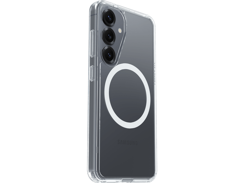 OtterBox Symmetry Clear Magnets Samsung Galaxy S25 5G 6.2' Case Clear