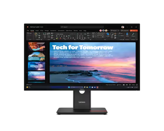 Lenovo ThinkVision T27QD-40 27" QHD IPS 120Hz USB-C Docking Monitor 64AAGAR2AU