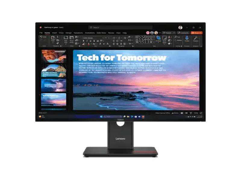 Lenovo ThinkVision T27QD-40 27" QHD IPS 120Hz USB-C Docking Monitor 64AAGAR2AU