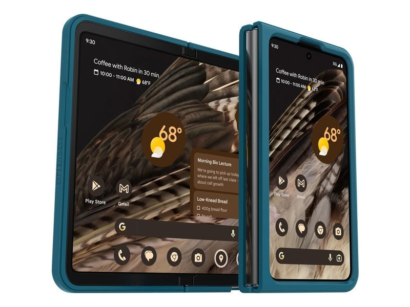 OtterBox Thin Flex Google Pixel Fold 7.6' Case Clear/Blue