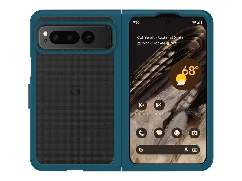 OtterBox Thin Flex Google Pixel Fold 7.6' Case Clear/Blue