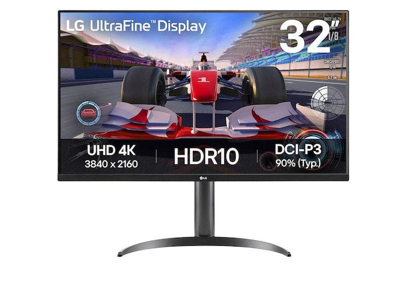 LG 32UR550K-B UltraFine 31.5" UHD VA 60Hz HDR10 Monitor, MaxxAudio® Speakers