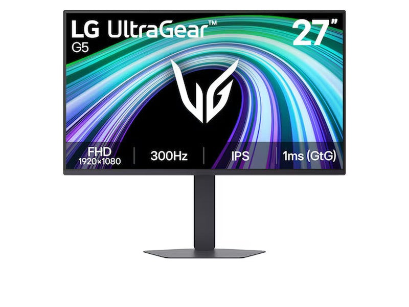 LG UltraGear G5 27" 300Hz FHD Gaming Monitor 27G550B-B