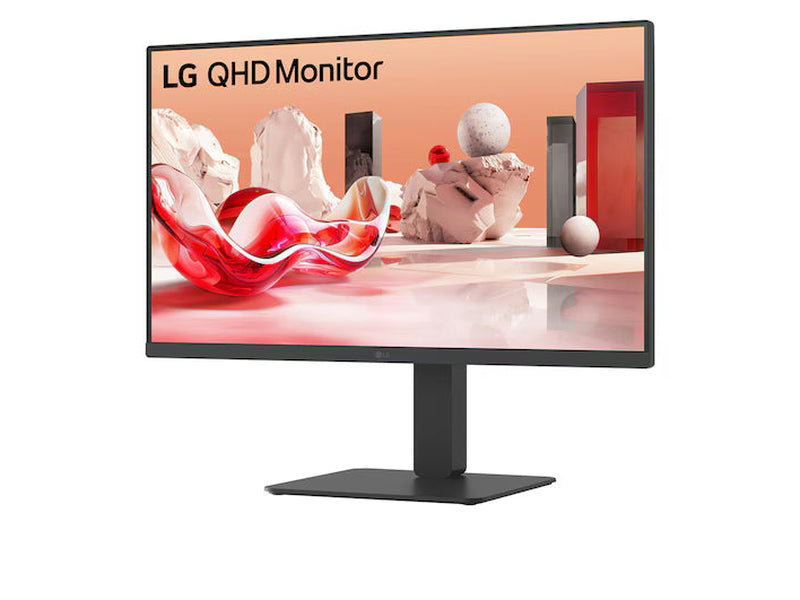 LG 27BA65QB-B 27" QHD IPS 75Hz Monitor with USB-C with Daisy Chain