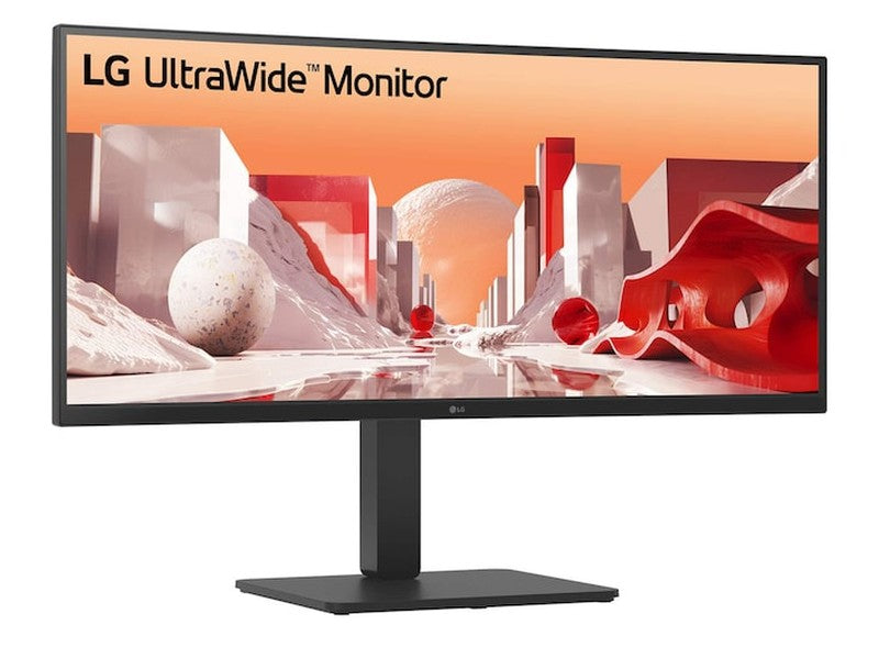 LG 34BA85QE-B 34" UWQHD CURVED IPS Conferencing Monitor 90W USB-C PD + Hub + Webcam