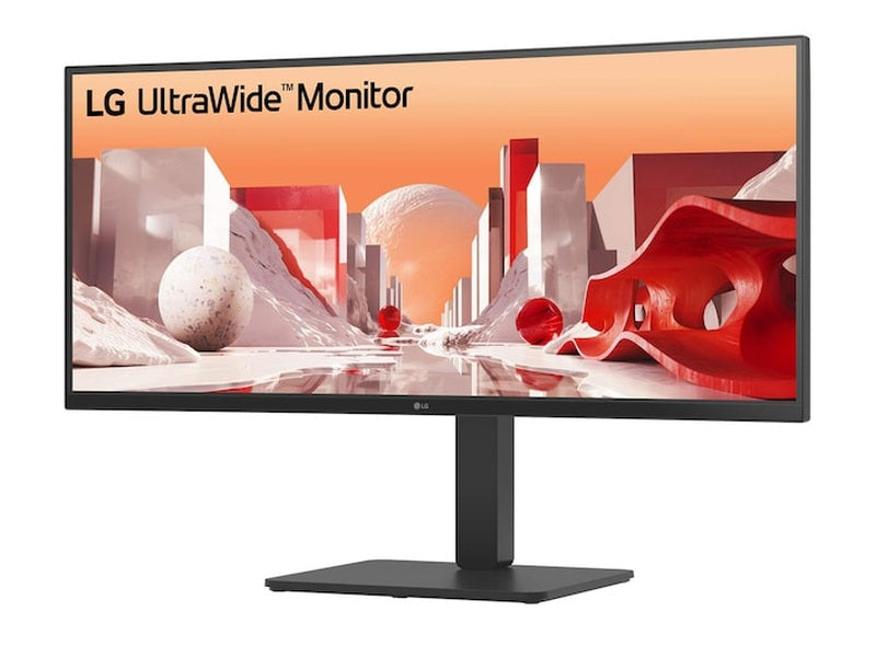 LG 34BA85QE-B 34" UWQHD CURVED IPS Conferencing Monitor 90W USB-C PD + Hub + Webcam