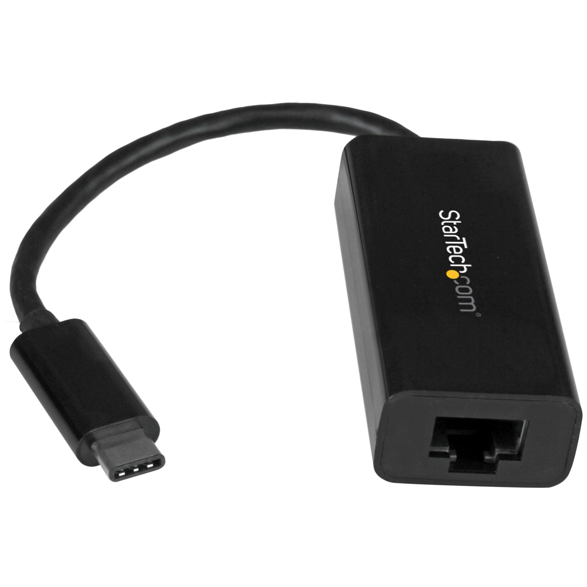 StarTech USB-C 3.0 to GbE Adapter, TB3 Compatible, 20Cm, Black, 2Yr