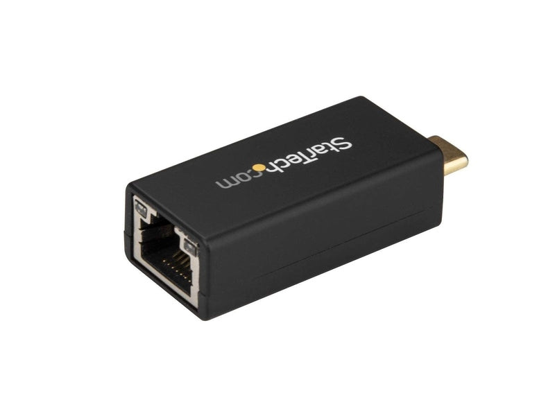 StarTech USB-C 3.0 to GbE Adapter, TB3 Compatible, Black, 2Yr