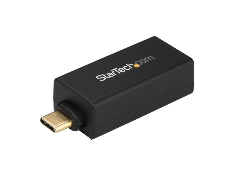 StarTech USB-C 3.0 to GbE Adapter, TB3 Compatible, Black, 2Yr