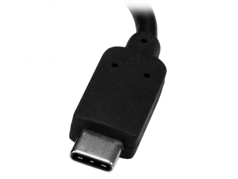 StarTech USB-C to GbE Adapter, TB3 Compatible, USB-C PD, Black, 2Yr