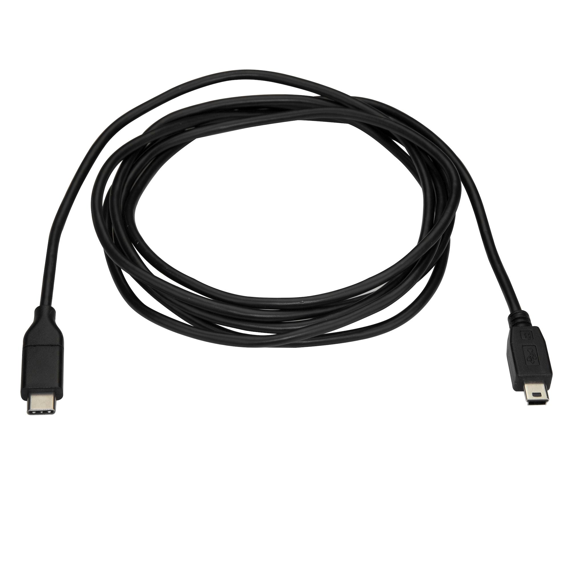 StarTech 2M USB-C to Mini USB Cable - USB 2.0 - USB-C to USB Mini 2Yr