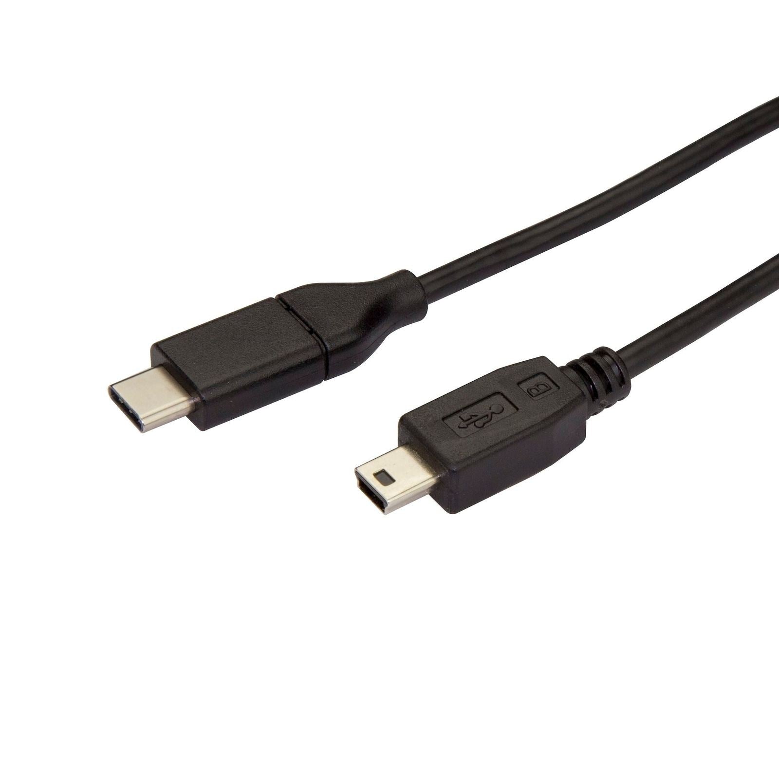 StarTech 2M USB-C to Mini USB Cable - USB 2.0 - USB-C to USB Mini 2Yr