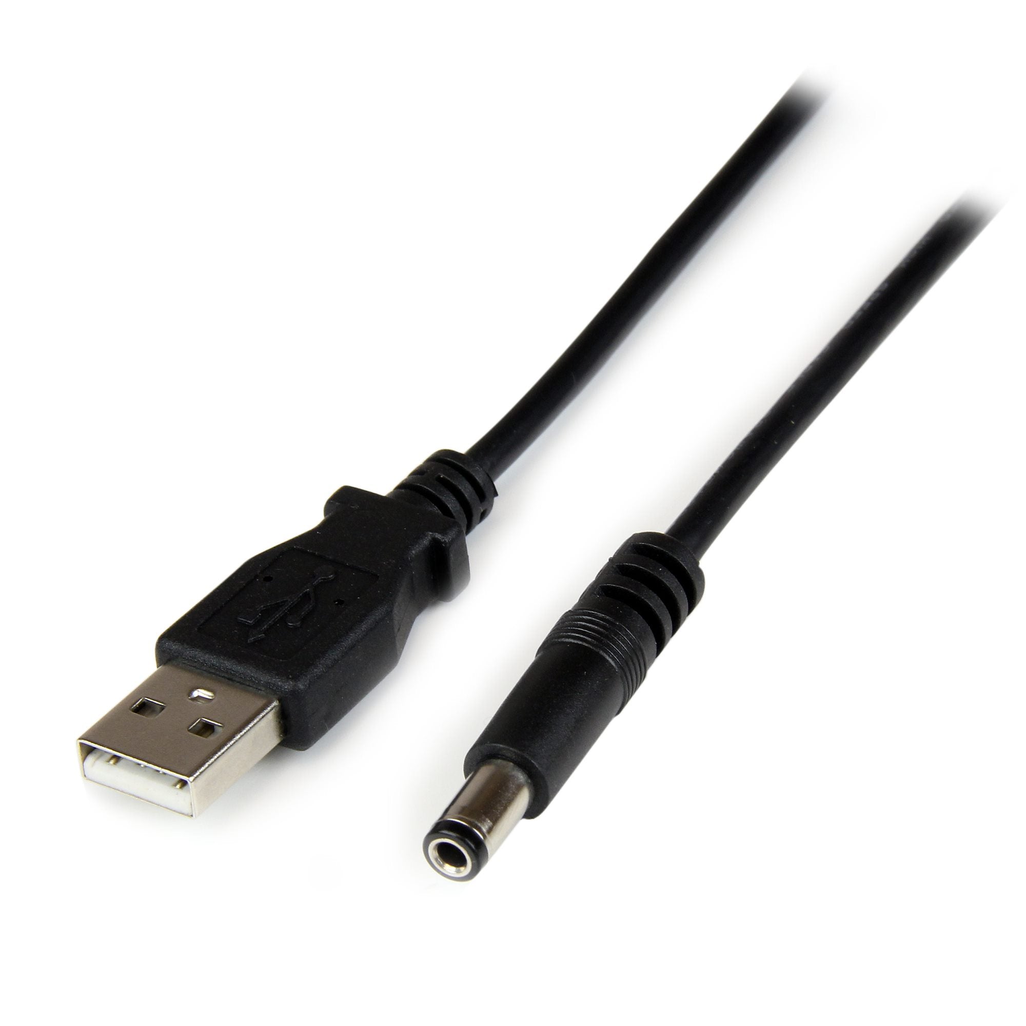 StarTech 1M USB A to 5.5mm DC Barrel Connector 5V , LTW