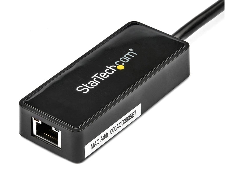 StarTech USB 3.0 to GbE NIC Network Adapter W/USB Port 2Yr