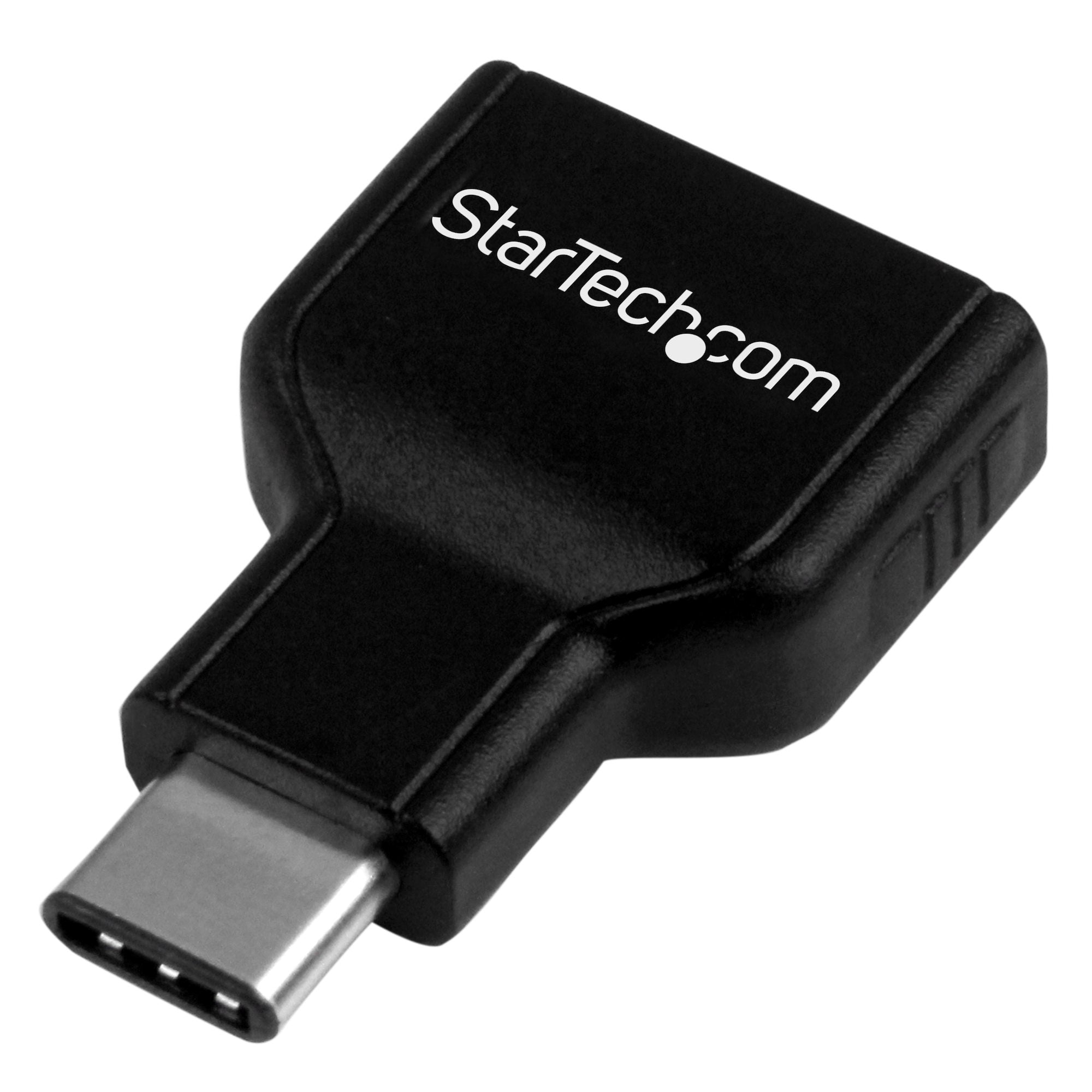 StarTech USB-C Thunderbolt 3 to USB 3.0 Adapter, M/F, Black, 2Yr